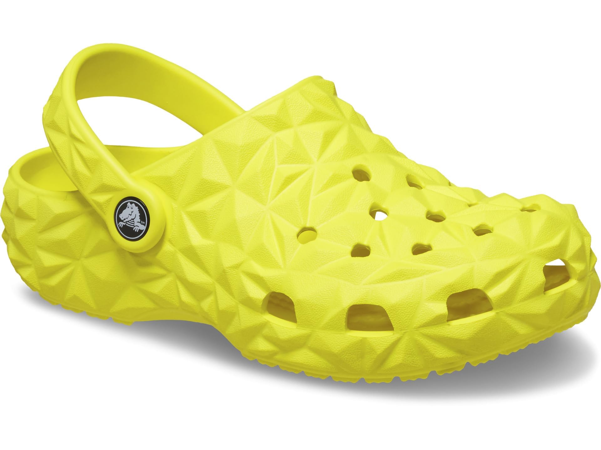 Crocs Unisex-Child Classic Geometric Clogs | Comfortable Kids' Water Shoes for Beach, Pool & Outdoor Play | Lightweight & Slip-Resistant