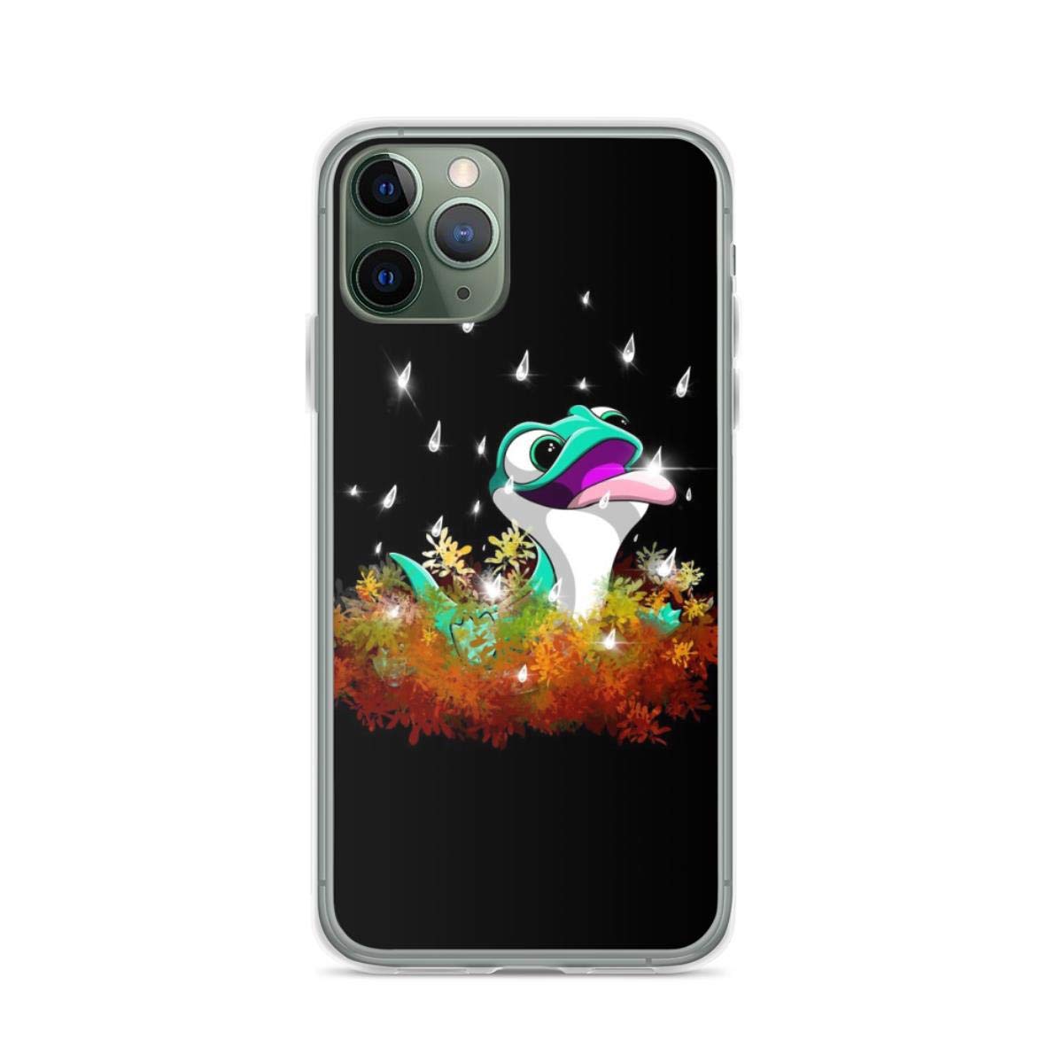 Cyan Salamander Raindrop Design Phone Case for iPhone 14/13/12 Mini/11/X/Xs/Xr/8/7/6/6s Plus/Pro Max & Samsung Galaxy Note/S9/S10/S20/S21 Ultra Plus - Water-Resistant Protective Cover for Everyday Use & Outdoor Activities