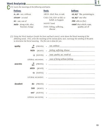 Abeka Vocabulary, Spelling & Poetry V Student Textbook - 5th Edition for 11th Grade | Homeschool Curriculum & High School English Study Guide