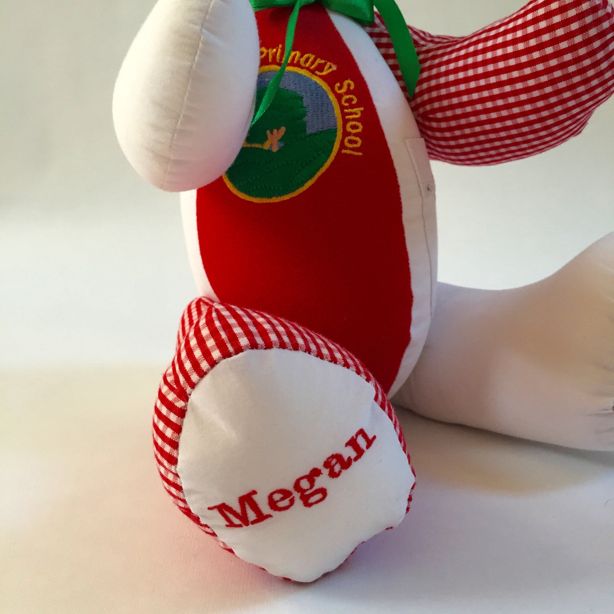 Custom Memory Bear Plush Toy - Personalized Keepsake for Graduates, School Leavers & Special Occasions | Perfect Gift for Graduation, Farewell & Cherished Memories
