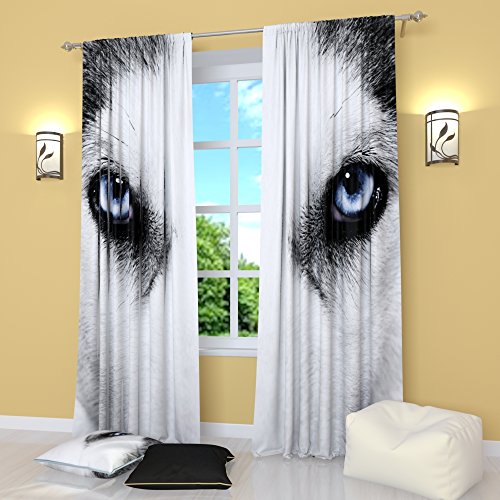 Black White Curtains 4