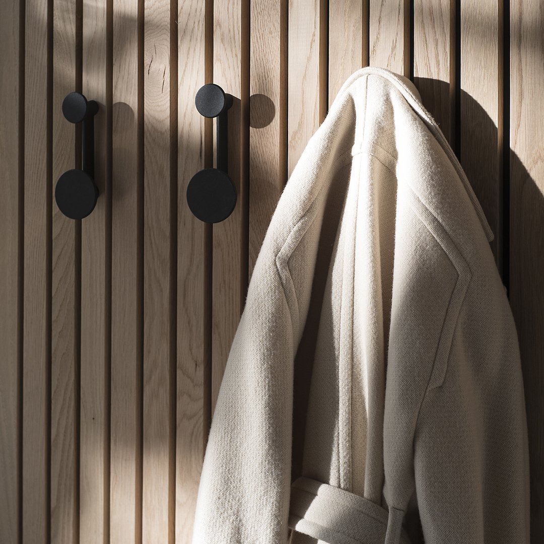 Afteroom Modern Wooden Coat Hanger - Minimalist Clothes Hanger for Wardrobe Organization | Perfect for Home, Office, Closet & Hotel Use
