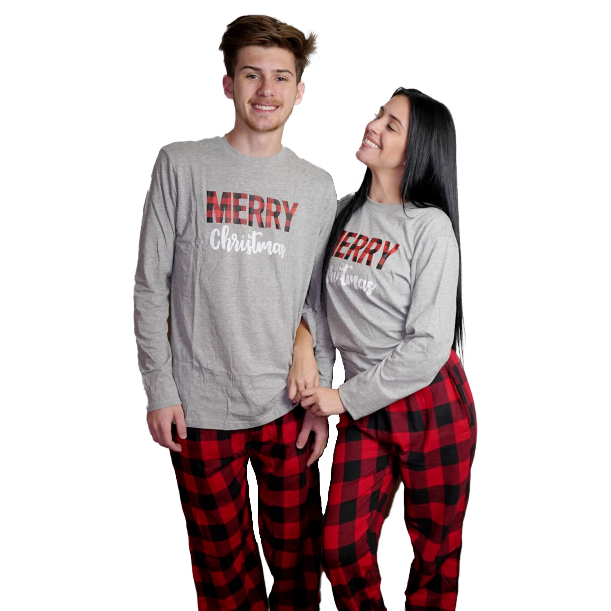 Buffalo Plaid Matching Pajama Sets for Couples & Family - Cozy Holiday PJS
