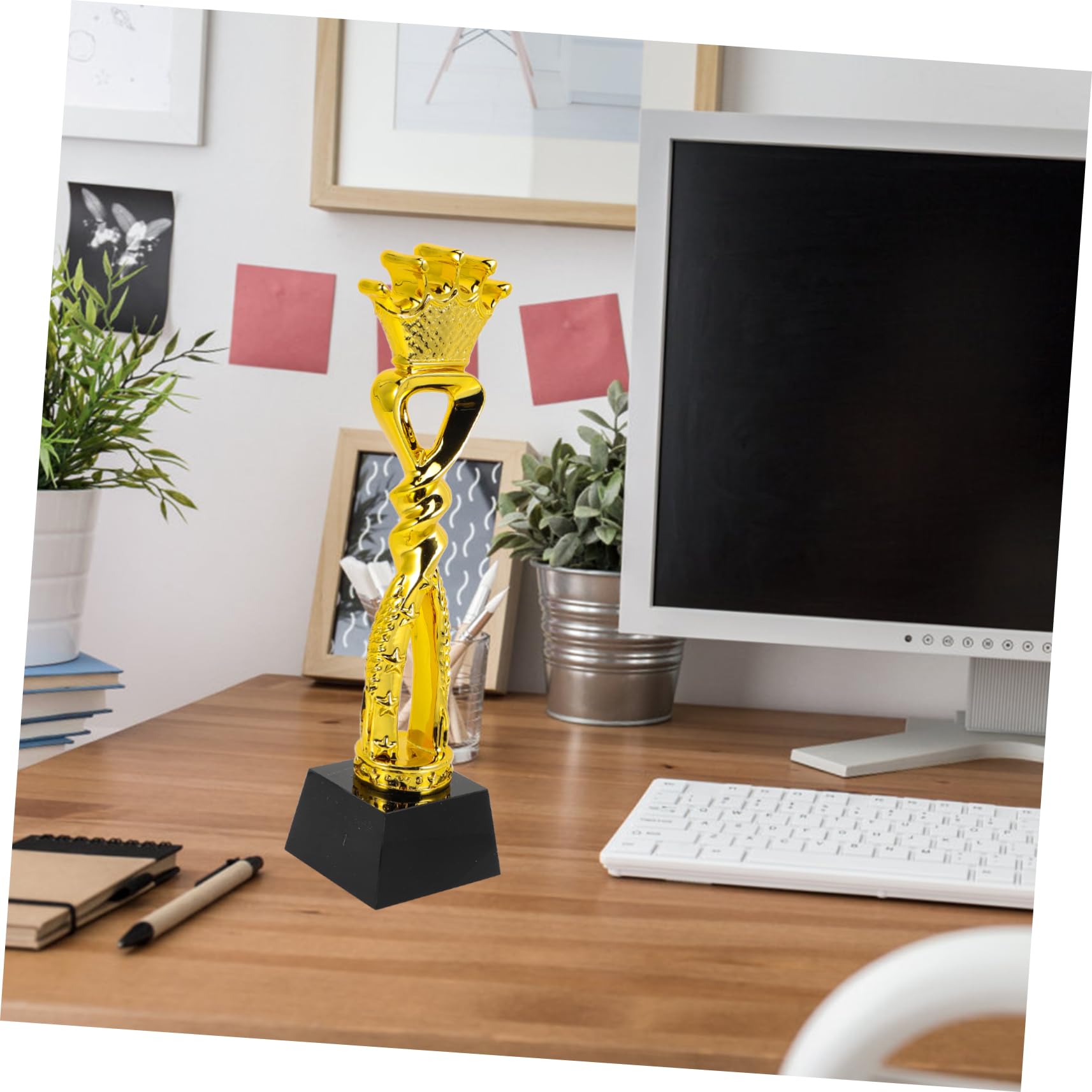 DIY Small Trophy for Kids - CORHAD Compact Prize Trophy for Awards & Gifts
