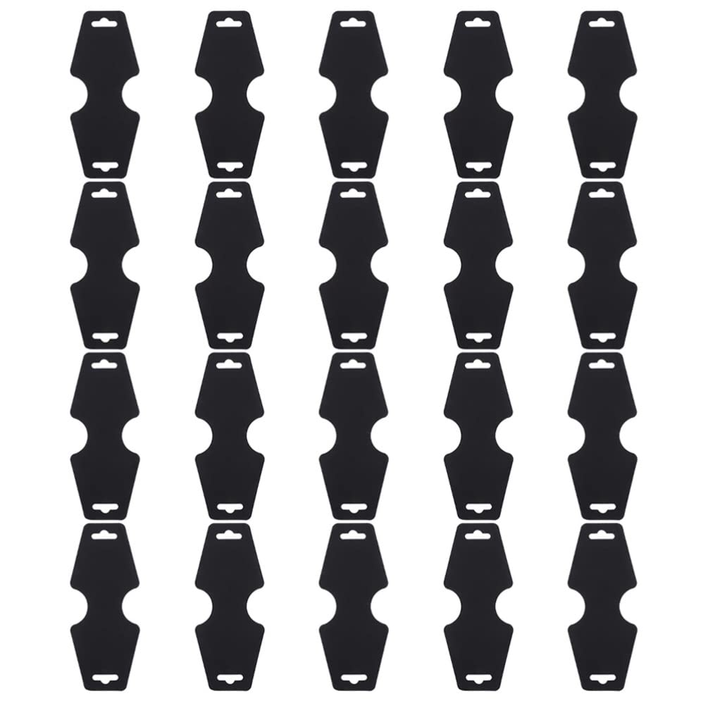 Healifty 200 Sheets Earring Holder Cards - Necklace & Bracelet Display Cards for Jewelry Organizers - Perfect for Retail Stores, Craft Shows, and Home Jewelry Organization