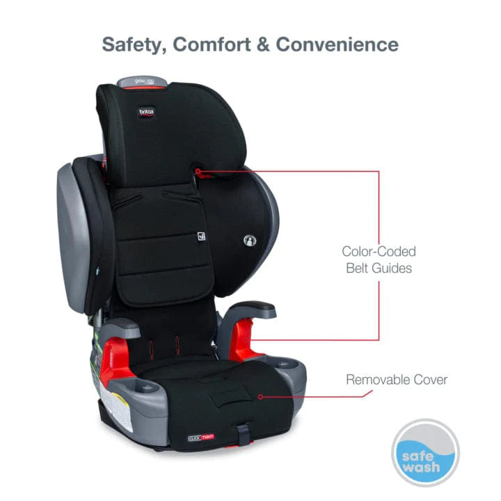 Britax Grow With You ClickTight Plus Convertible Car Seat - Safe & Comfortable for Infants to Toddlers - Perfect for Family Travel & Everyday Use