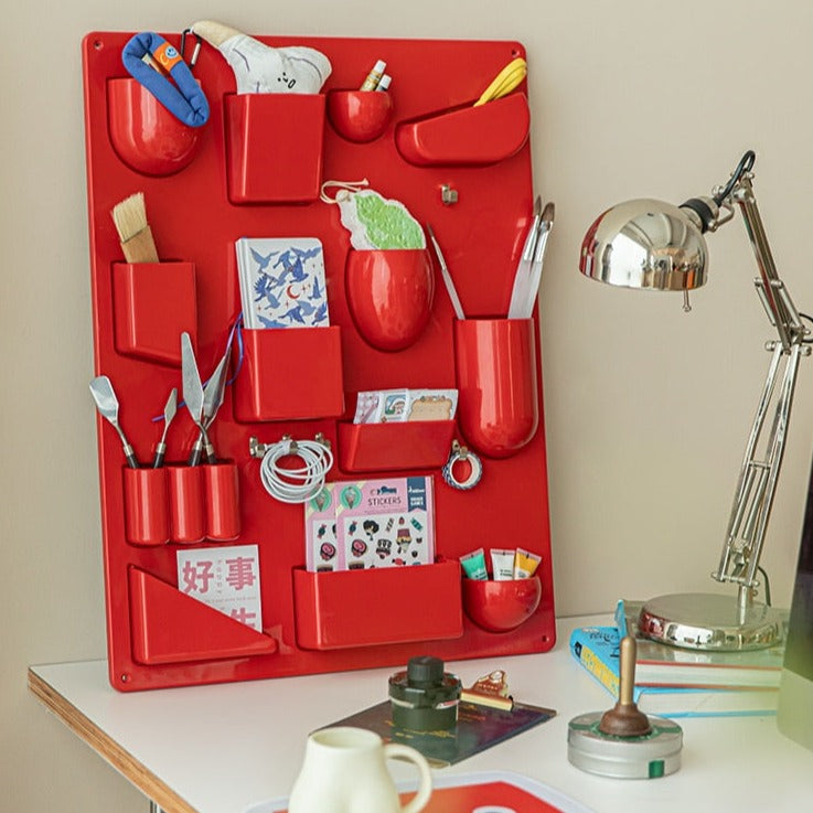 Space-Saving Wall Storage Rack - Heavy Duty Organizer for Home & Office - Perfect for Kitchen, Bathroom, Garage & Closet Organization