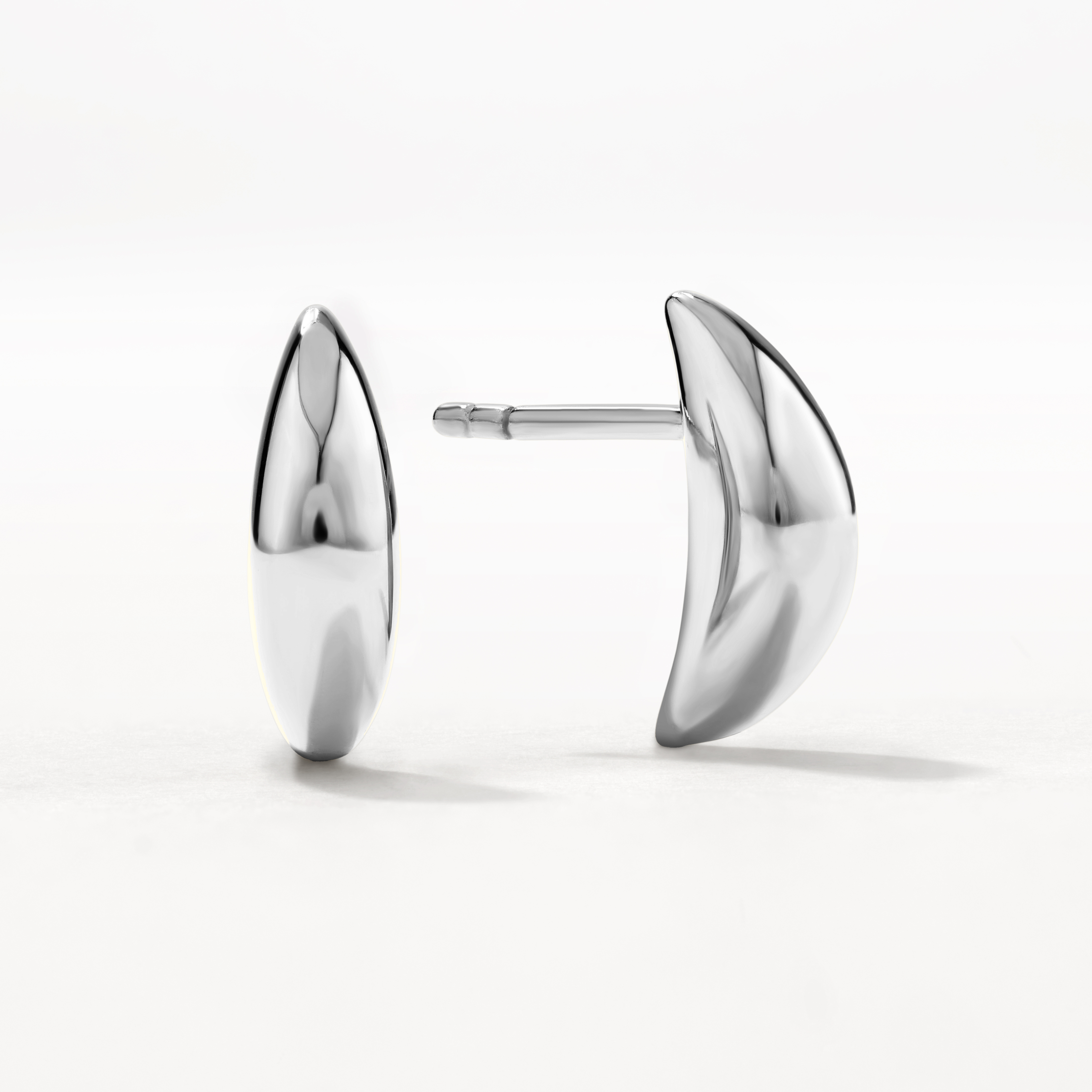 Mini Dome Stud Earrings in Sterling Silver - Elegant & Hypoallergenic Jewelry for Women, Perfect for Everyday Wear & Gift Giving