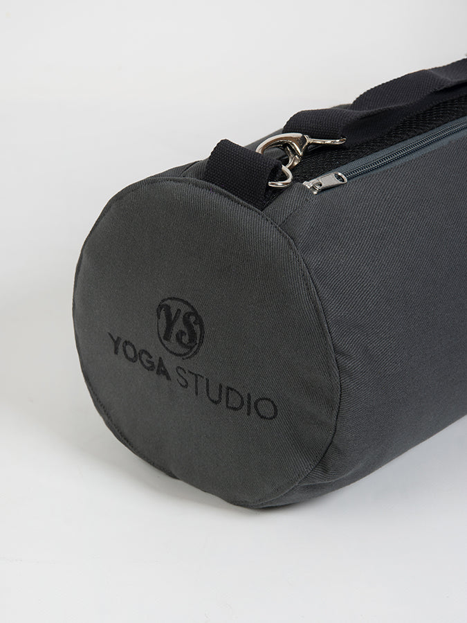 GOTS Certified Organic Cotton Yoga Bag for Women & Men - Eco-Friendly Yoga Mat Carrier with Pockets - Perfect for Yoga Studio, Gym, Travel & Workout Essentials Storage