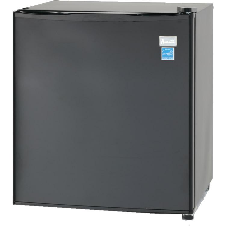 Avanti 1.7 Cubic Feet Compact Mini Fridge - Freestanding Small Refrigerator with Reversible Door, Perfect for Dorm, Office, Bedroom or Apartment - Energy Efficient & Quiet Cooling (Model AR17T1B)