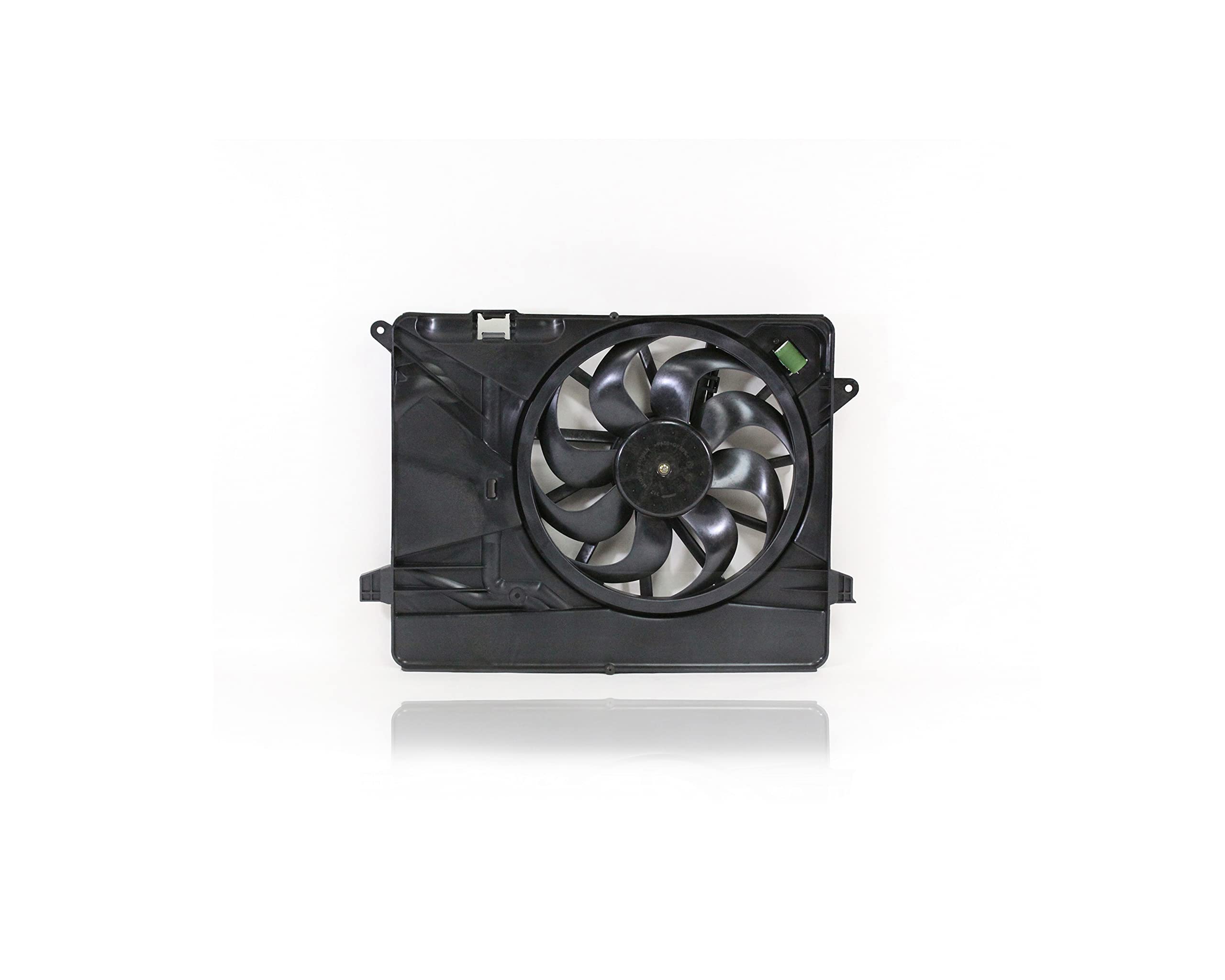 **14-22 Buick Encore 1.4L Engine Cooling Fan Assembly - Direct Replacement 95301357, 31.5 Inch, 4-Pin, 1W 1V - Perfect Fit for Smooth Performance - Ideal for Highway Driving & Hot Weather Conditions**