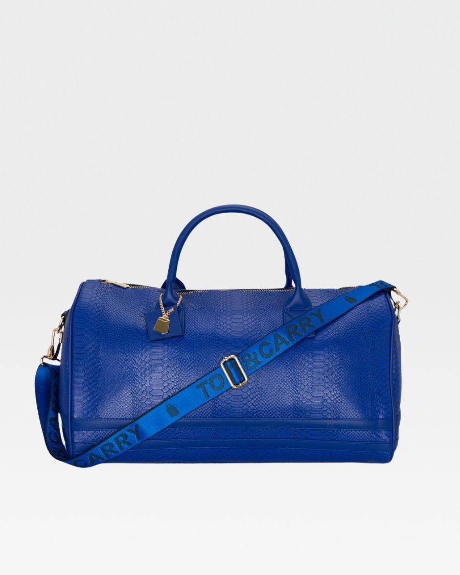 Apollo 1 Duffle Bag in Royal Blue - Waterproof Travel Gym Bag for Men & Women - Perfect for Sports, Gym, Workout & Weekend Getaways
