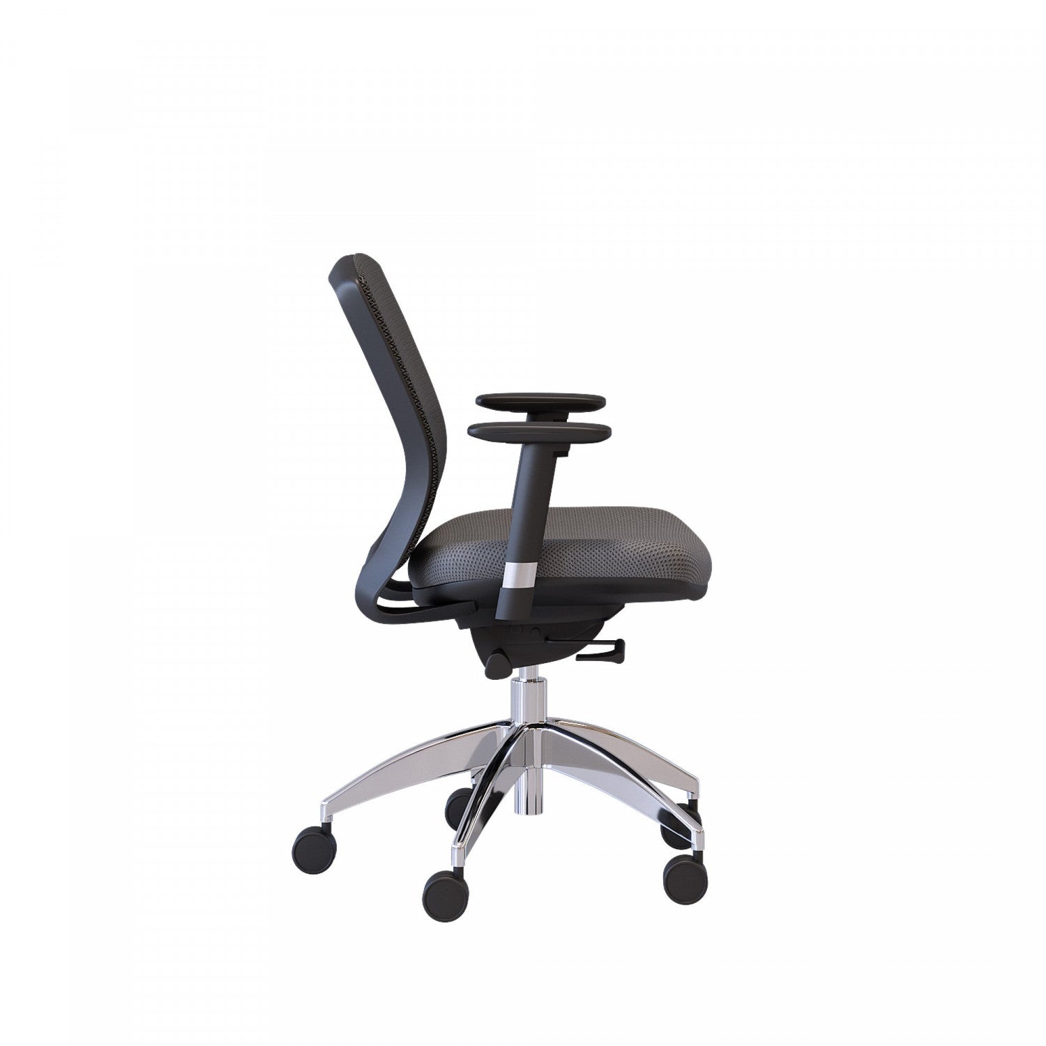 Logan Office Chair Grey - Ergonomic Mesh Back Executive Chair for Home & Office Workspace - Perfect for Long Hours Sitting, Gaming, and Remote Work