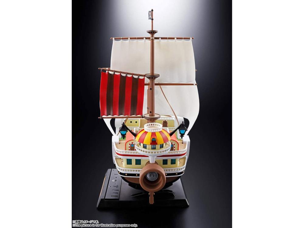 Bandai Chogokin Thousand Sunny One Piece Ship Model - Premium Collectible Anime Figure for Fans | Perfect for Display, Gifts, and Anime Collections