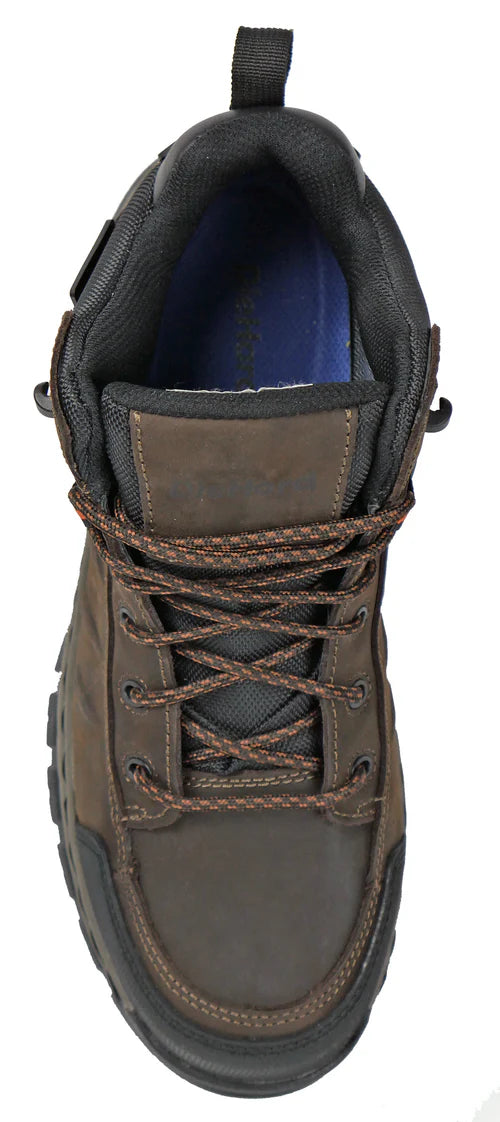 Squire Brown Composite Toe Work Boots - Lightweight Safety Shoes for Men & Women - OSHA Compliant for Construction, Warehouse & Outdoor Work