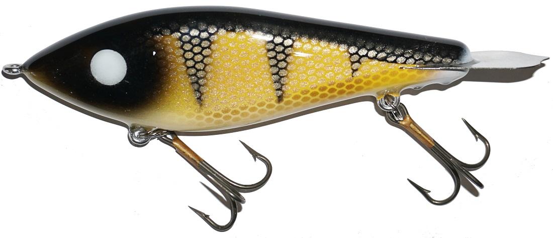 Bitten Tackle Mag Warlock Glide Bait Fishing Lure - Topwater Bass Fishing Lure for Freshwater & Saltwater - Perfect for Casting, Trolling, and Tournament Fishing