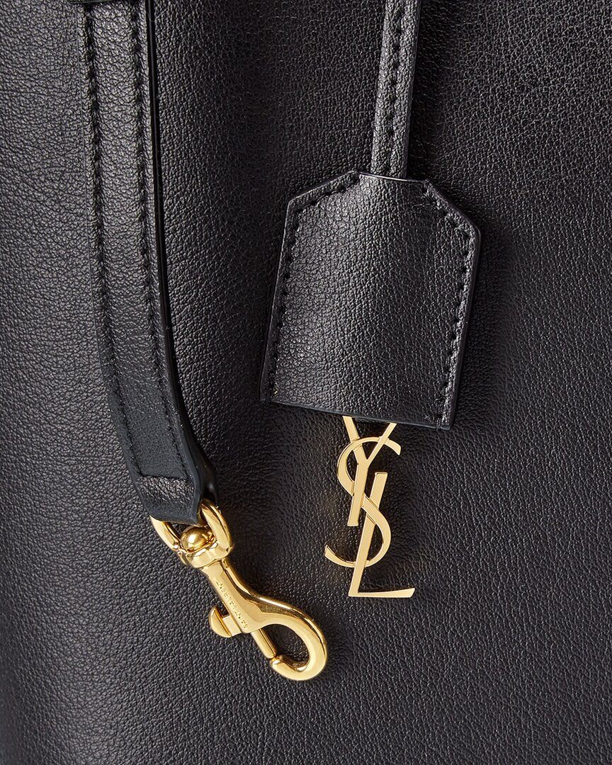 Saint Laurent Toy N/S Leather Tote Bag - Luxury Designer Handbag for Women | Perfect for Work, Travel & Everyday Use
