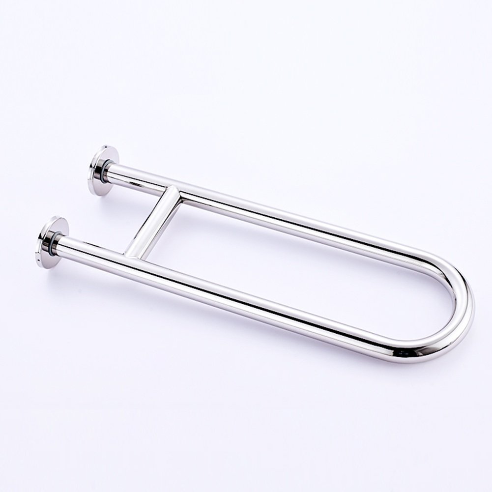 Stainless Steel Grab Bar Handrails for Toilet, Bathtub & Shower - 304 Stainless Steel Safety Handle with Non-Slip Grip - Bathroom Assist Rail for Elderly & Disabled - Perfect for Wet Areas, Hospitals & Home Safety