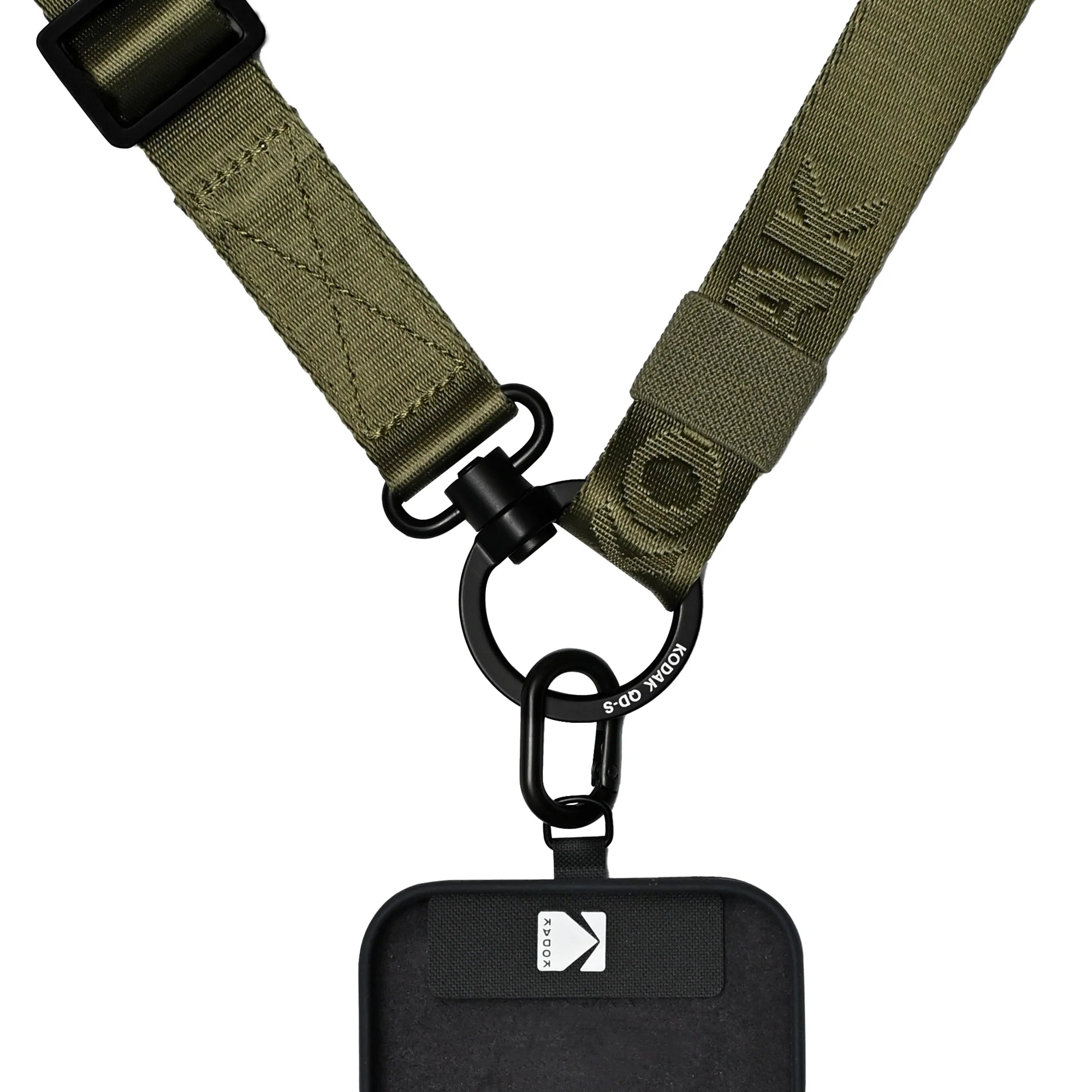KODAK Adjustable Multi-Purpose Camera Strap - Durable Olive Green Neck Strap for DSLR, Mirrorless Cameras - Perfect for Travel, Hiking & Photography Enthusiasts