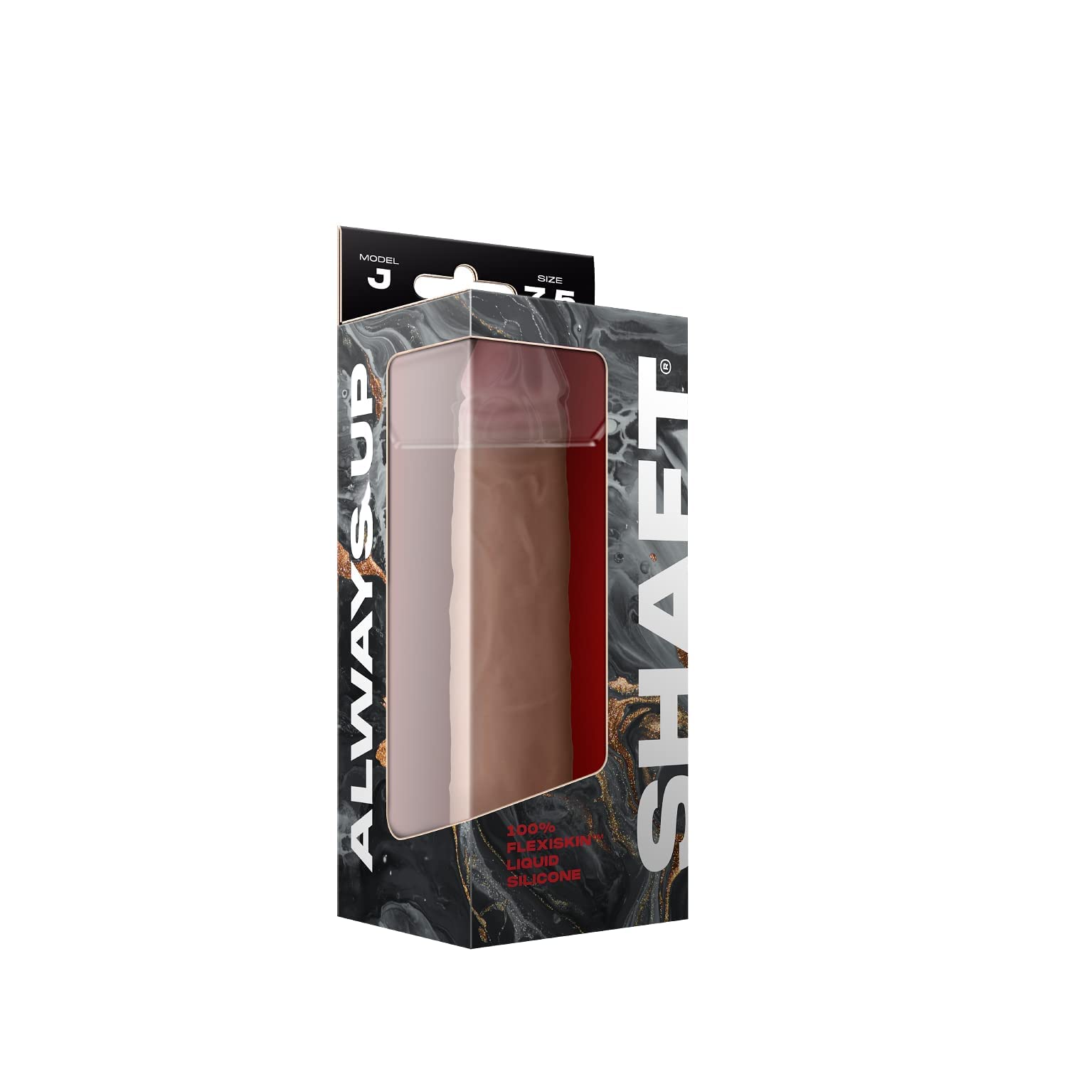 Realistic Double-Layered Silicone Dildo - Ultra Soft J Flexiskin Shaft for Deep Penetration | Liquid Silicone Penis Replica Sex Toy | Hands-Free Harness Compatible for Couples, Lesbian & Gay Play | Perfect for Solo, Partner & Strap-On Scenes