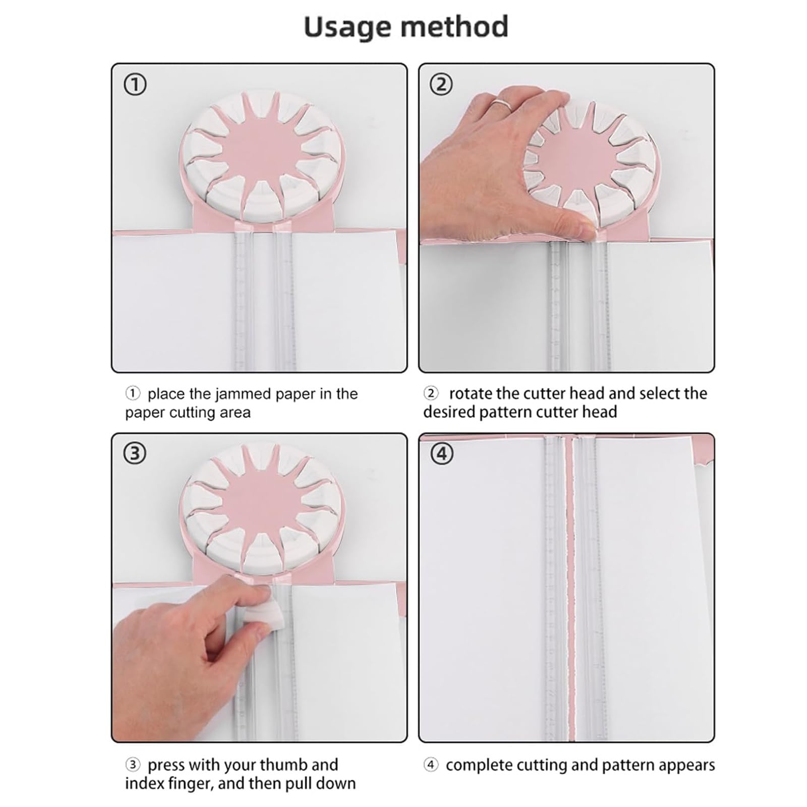 12-in-1 Multifunctional Paper Craft Edge Cutter Machine with Measurements - Perfect for Scrapbooking, Photo Cards, Gift Wrapping & DIY Projects