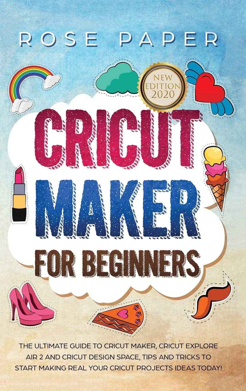 Cricut Maker Cutting Machine for Beginners - DIY Craft Projects, Vinyl Cutting, Scrapbooking & Home Decor