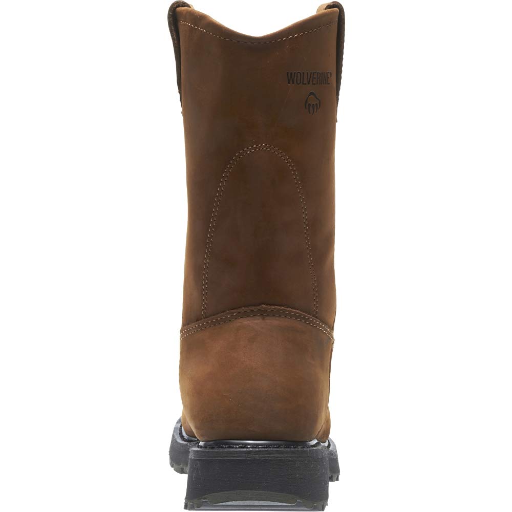 Wolverine Men's Dd Work Steel Toe Wellington Boot - Waterproof Safety Work Boots for Construction, Farming & Outdoor Use
