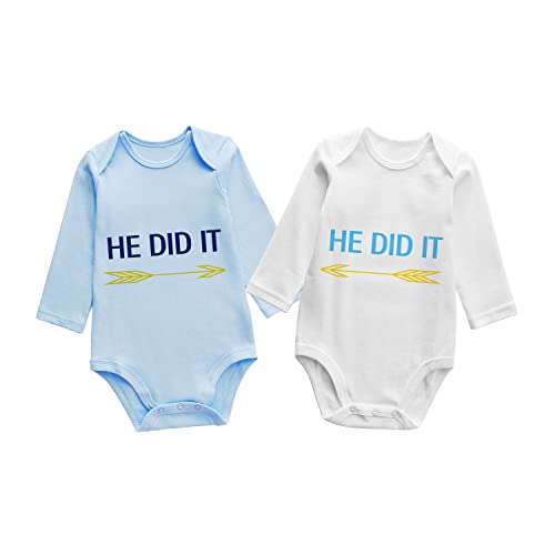 Blue White He Did It