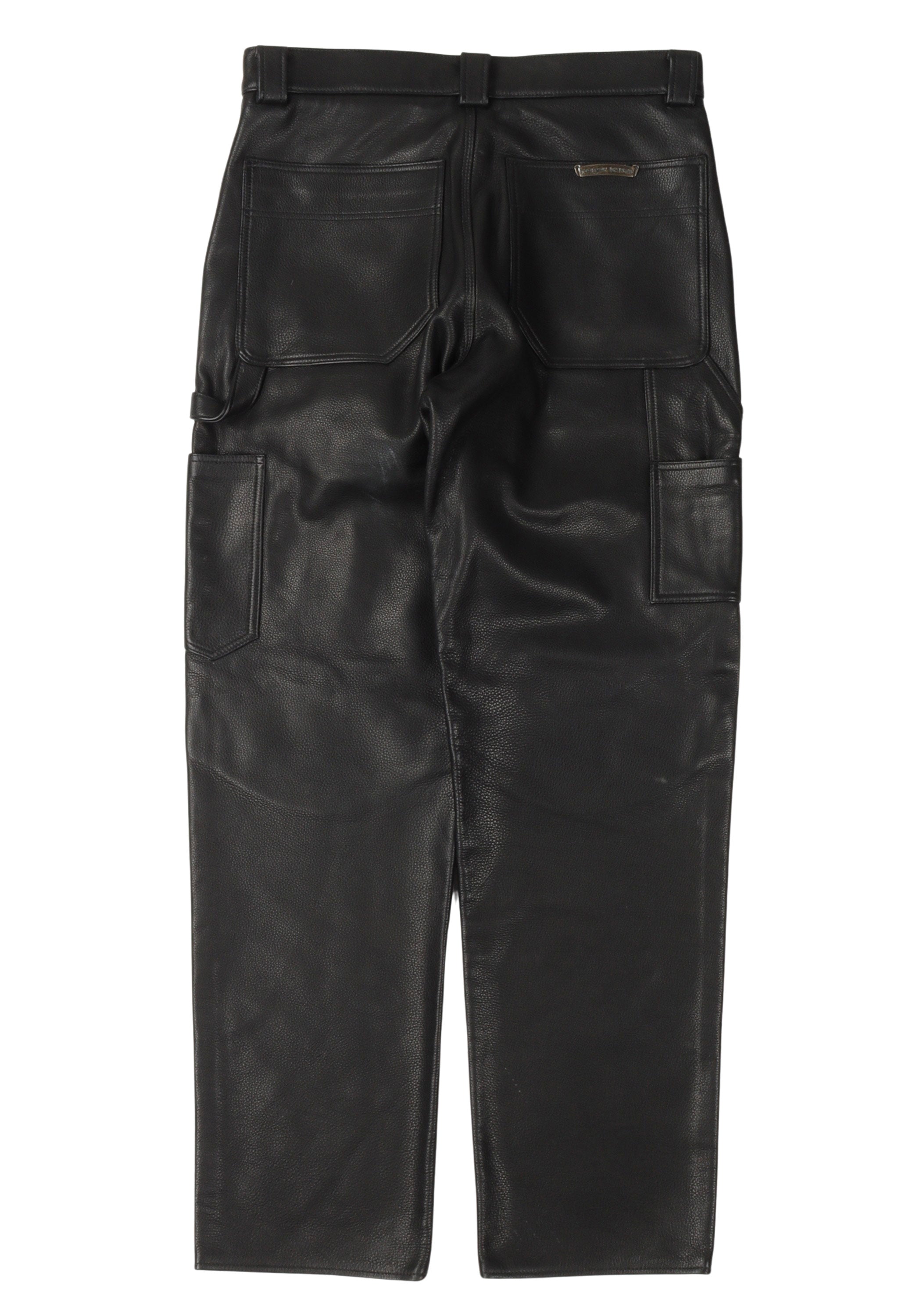Unique Orange Leather Fleur Knee Pants - Handmade Fashion Statement for Women | Perfect for Vintage Outfits, Costume Parties & Boho Chic Looks