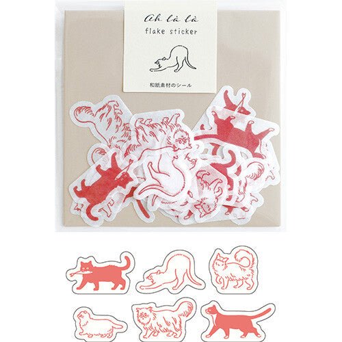 Ah La La Flake Stickers - Premium Decorative Stickers for Scrapbooking, Journals & DIY Crafts | EL COMMUN