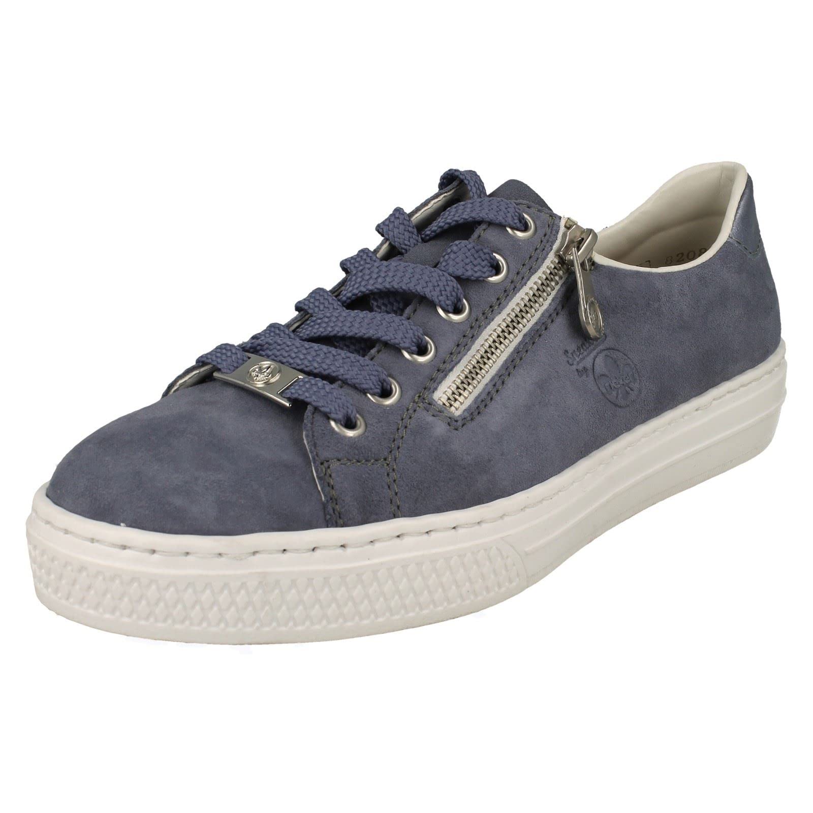 Rieker Women's Lace-Up Comfort Shoes L59L1 - Stylish & Supportive Walking Shoes for Women - Perfect for Work, Travel & Everyday Wear