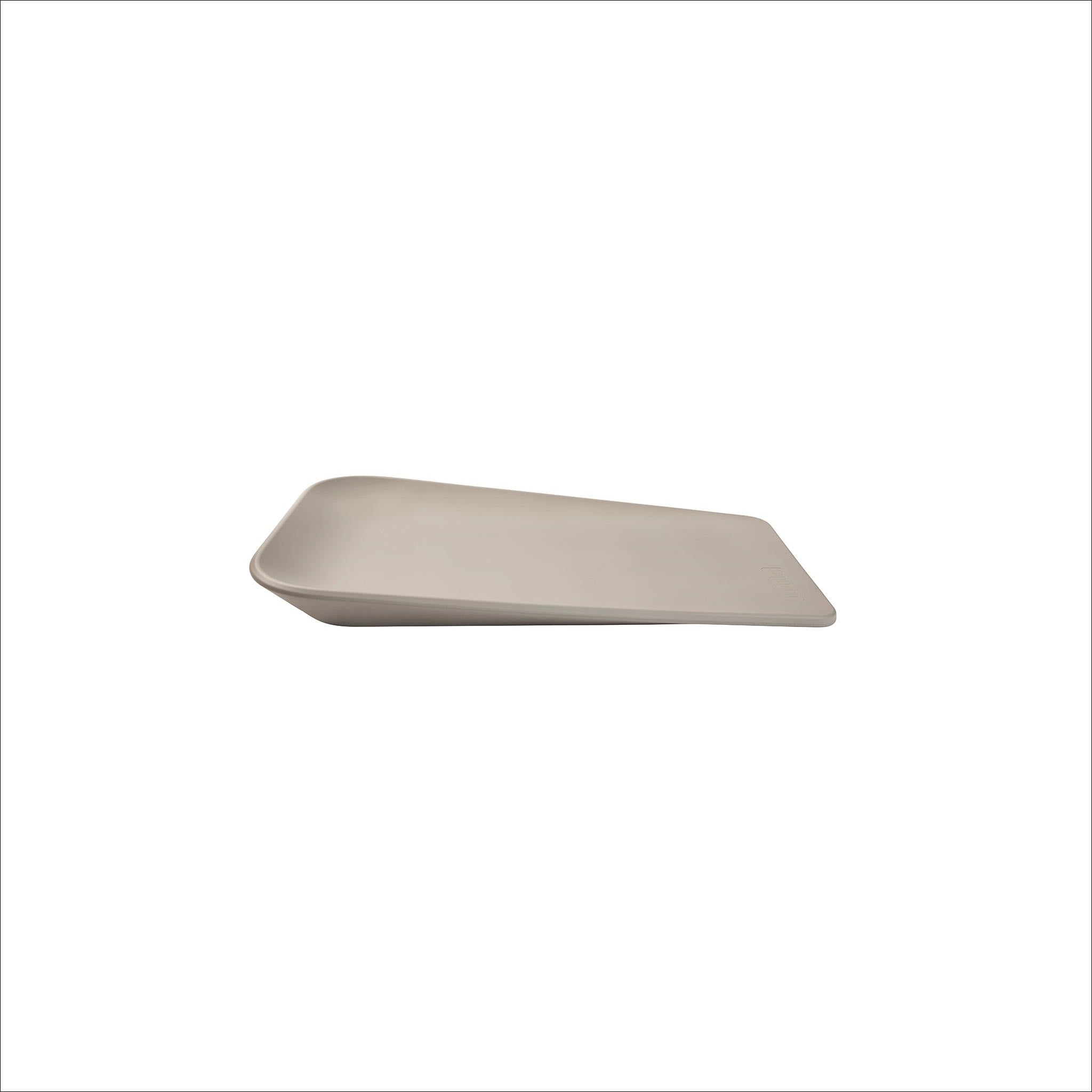 LEANDER Matty Mini Changing Pad - Portable Baby Changing Mat for Diaper Bags, Soft & Waterproof (Cappuccino) | Perfect for Travel, Nursery & On-the-Go Parents