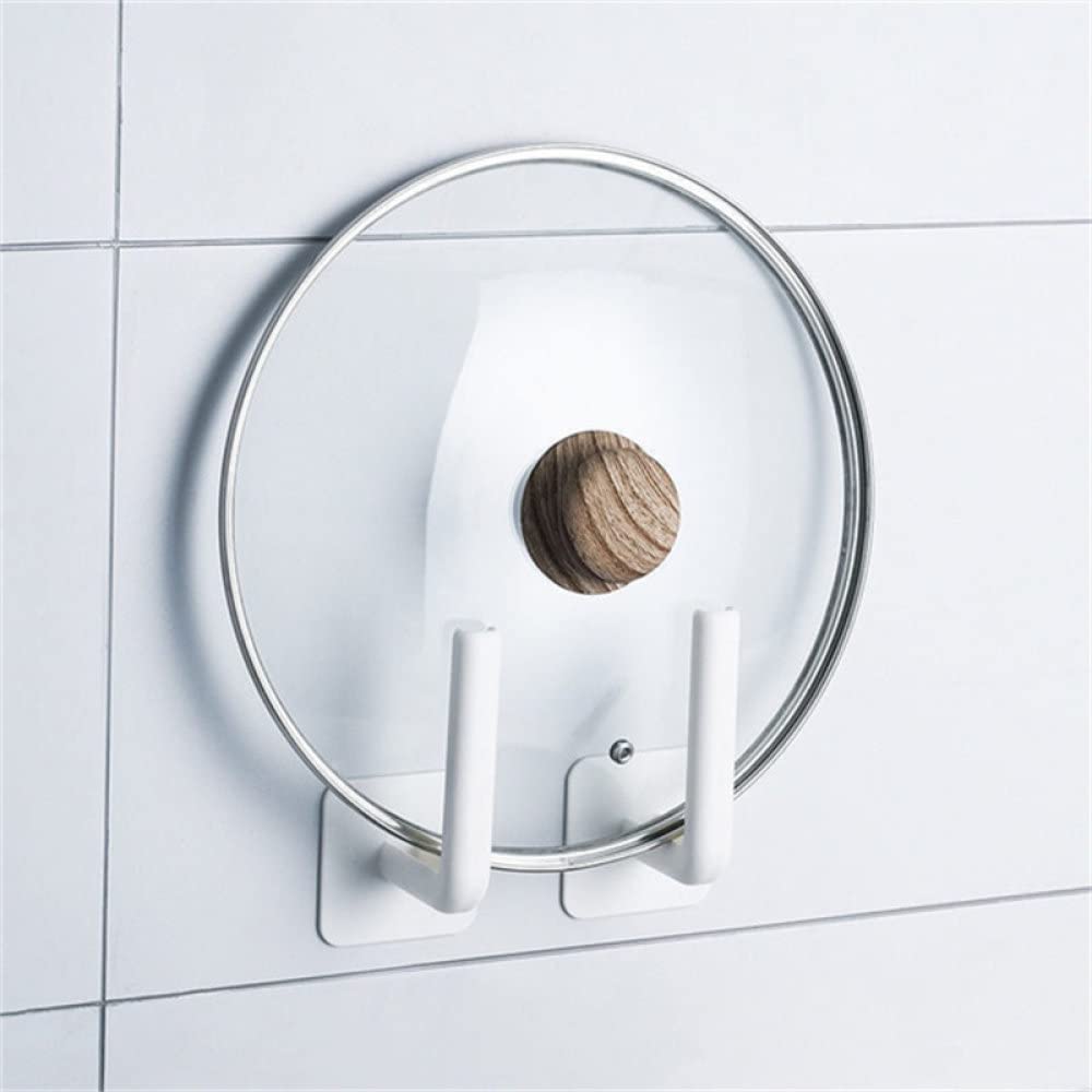 Under Cabinet Paper Towel Holder - Self-Adhesive Kitchen Roll Rack & Tissue Hanger Storage for Bathroom, Toilet - 2 Pack - Perfect for Small Space Organization in Kitchen, Bathroom or Office