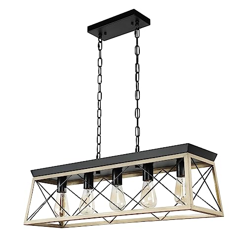 Oak+Black-5-Light