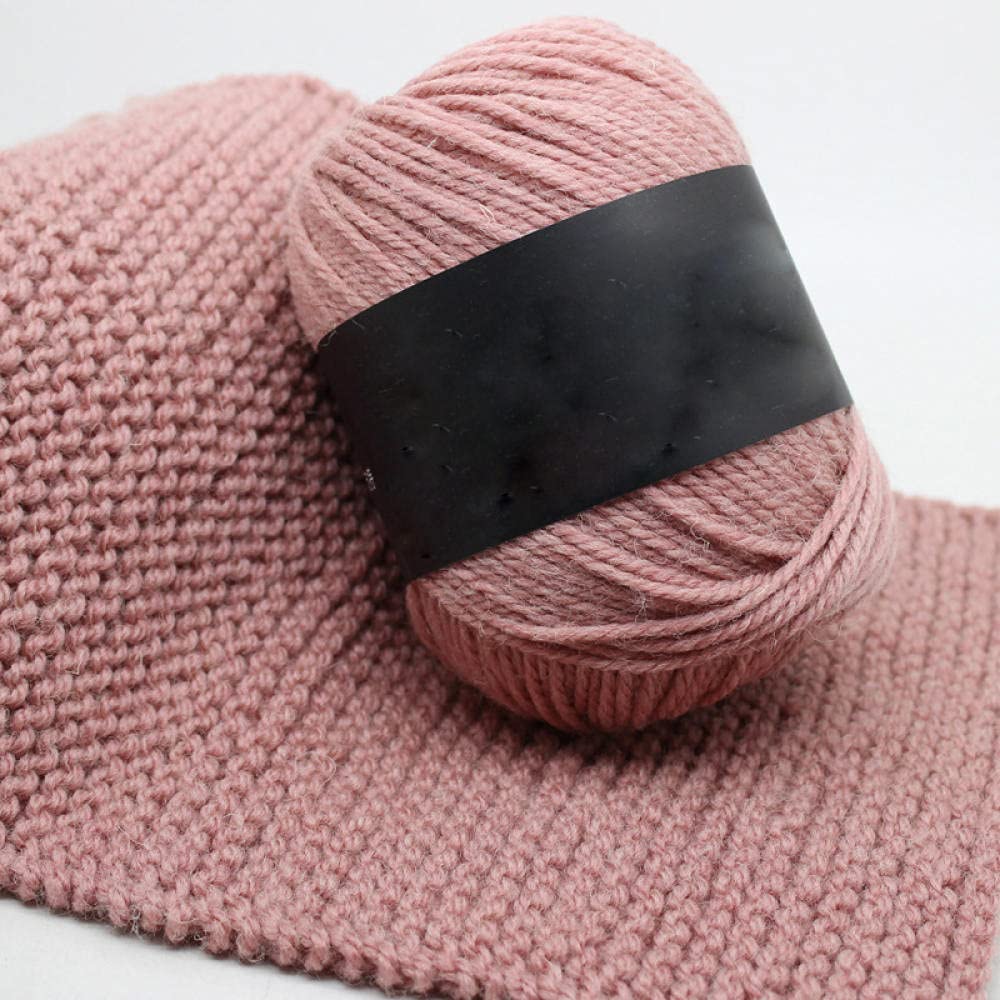 100G Soft Cotton Baby Knitting Yarn - Velvet Wool for Hand Knitting, Crochet, DIY Sweater (Red, 4Pcs) | Perfect for Baby Clothes, Blankets & Scarves