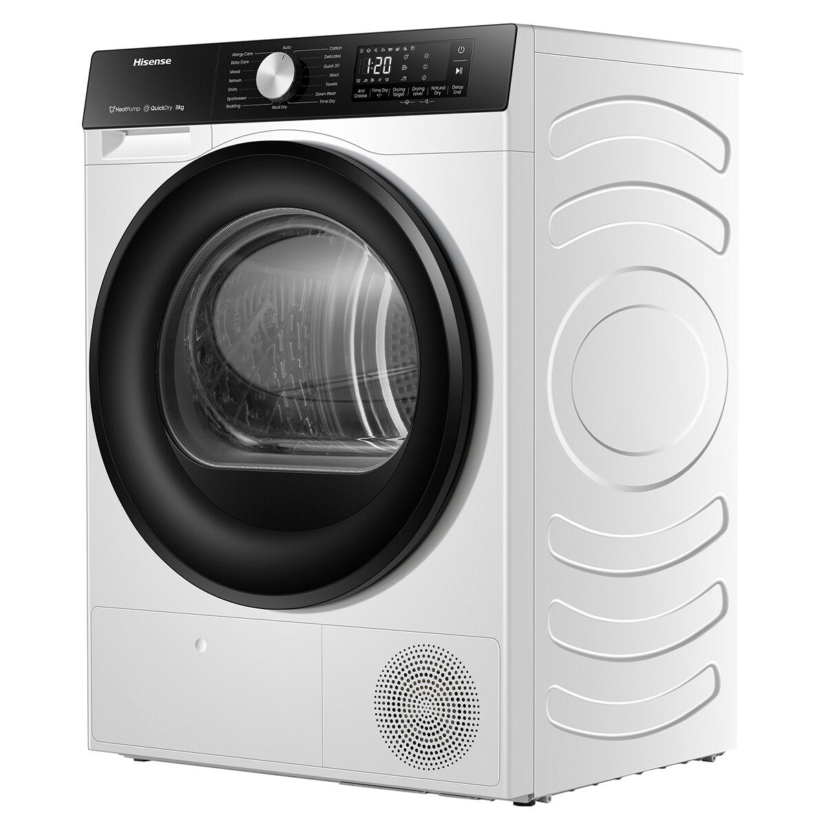 Hisense 8kg Heat Pump Dryer HDFS80HS - Energy Efficient Laundry Solution for Small Spaces & Apartments