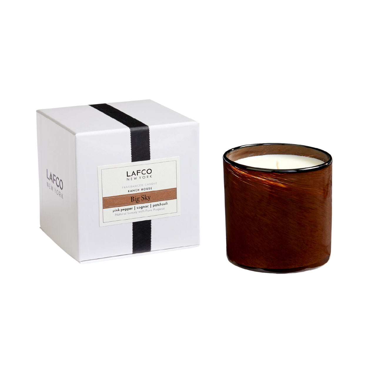 Big Sky Signature Scented Candle - Natural Soy Wax, Long-Lasting Fragrance for Home, Office & Relaxation - Perfect for Aromatherapy, Gifts & Cozy Evenings