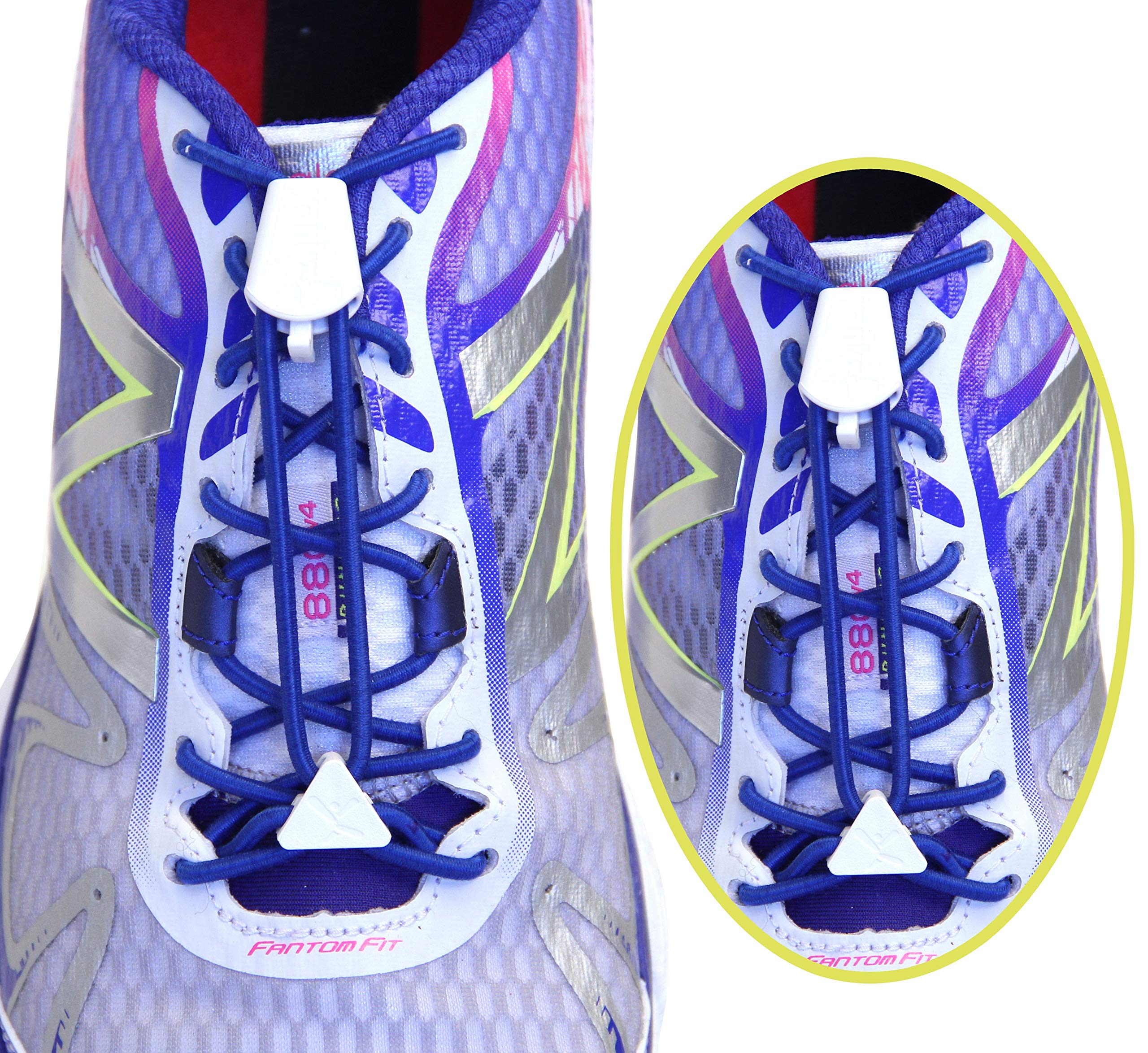 Yankz! Elastic No Tie Shoelaces - One Size Fits All, Comfortable & Adjustable Shoelaces for Running, Walking, and Everyday Wear - Perfect for Kids, Adults & Seniors