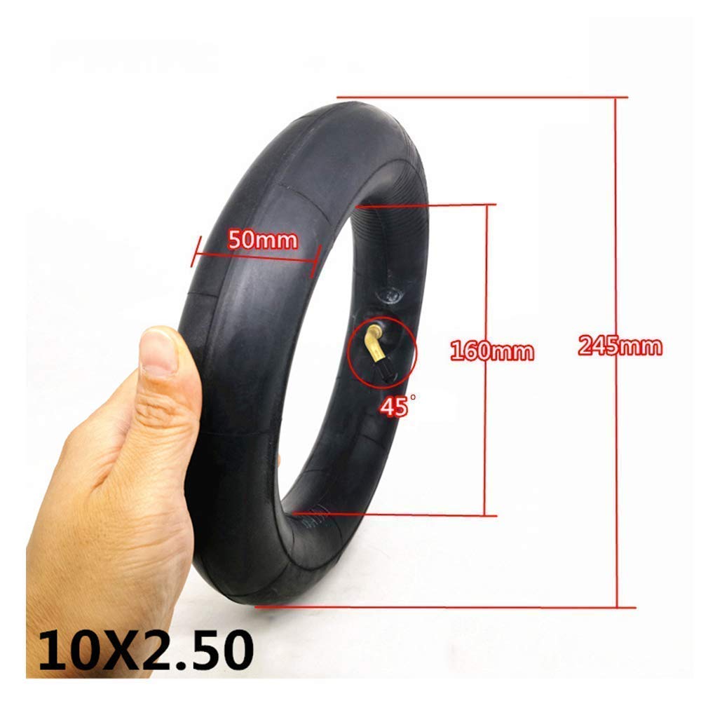 JYCCH 10 Inch Electric Scooter Tires - Non-Slip, Wear-Resistant, Thickened Butyl Rubber Inner Tires (10x2.50/3.00-4) - Perfect for Commuting, Urban Travel & Senior Mobility Scooters