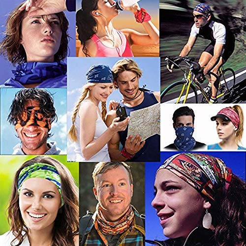 Gator Face Mask Neck Gaiter - Outdoor Multi-Use Bandana for Hiking & Sports