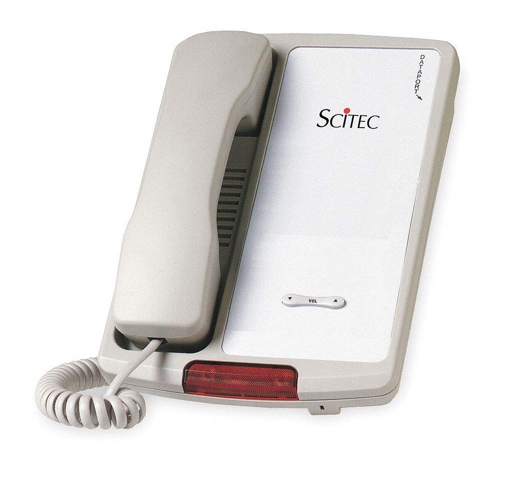 Cetis Hospitality Lobby Phone Ash Aegis-LB-08 - Durable Commercial Landline Telephone for Hotel Reception, Office & Business Use