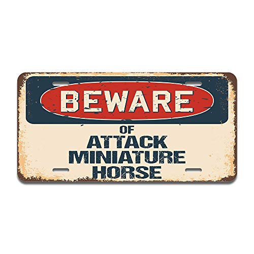 Beware of Attack Miniature Horse