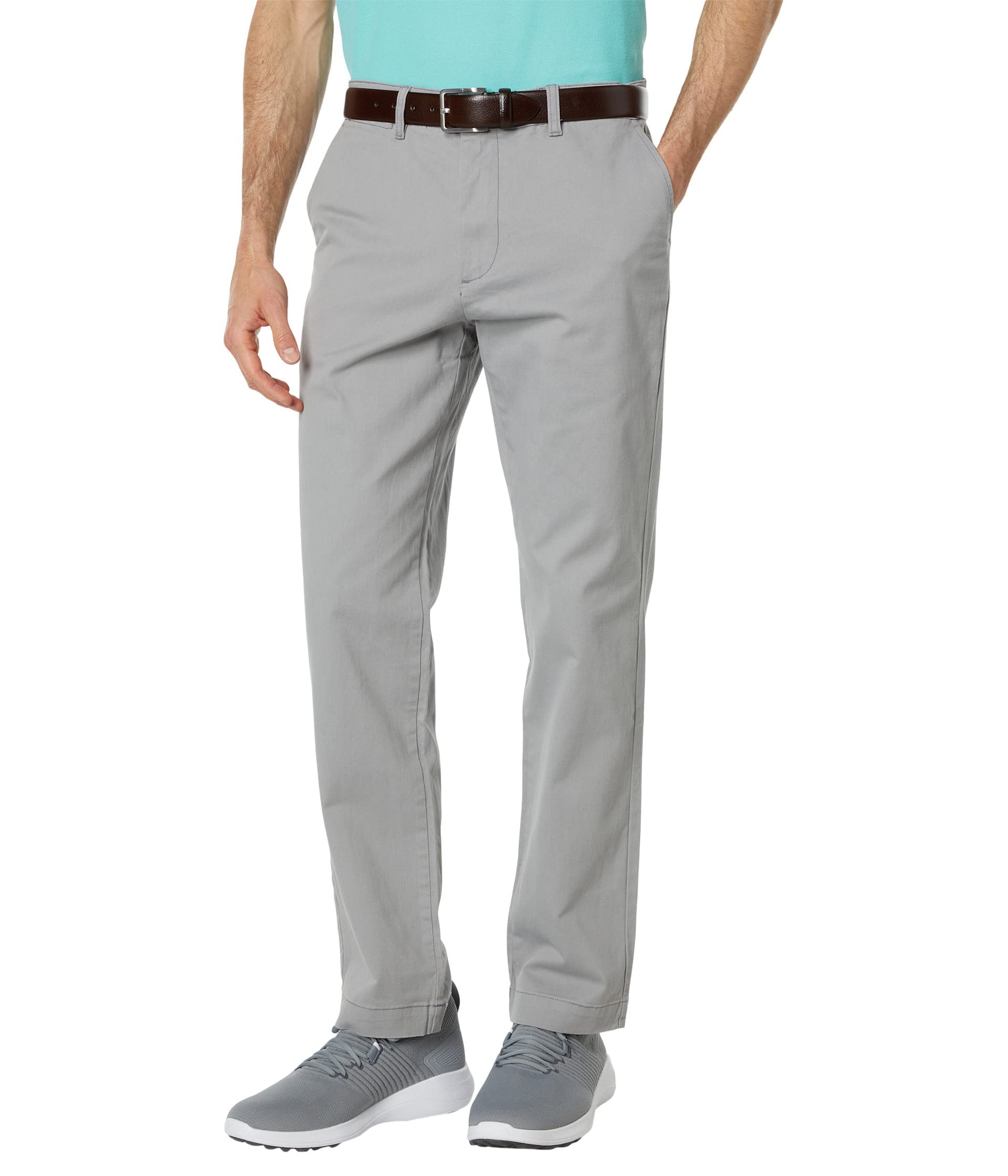 Nautica Classic Fit Deck Pants for Men - Comfortable Casual Cotton Chino Pants with Stretch | Perfect for Boating, Travel & Everyday Wear
