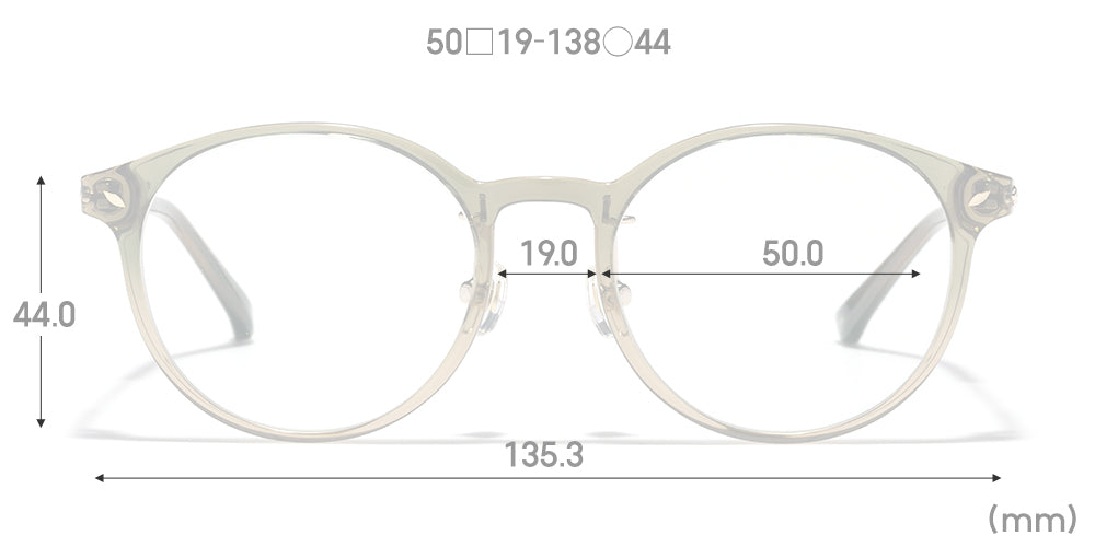JINS x Disney Frozen Anna 048 128 Eyeglasses - Kids' Blue Light Blocking Glasses for Screen Time & Reading