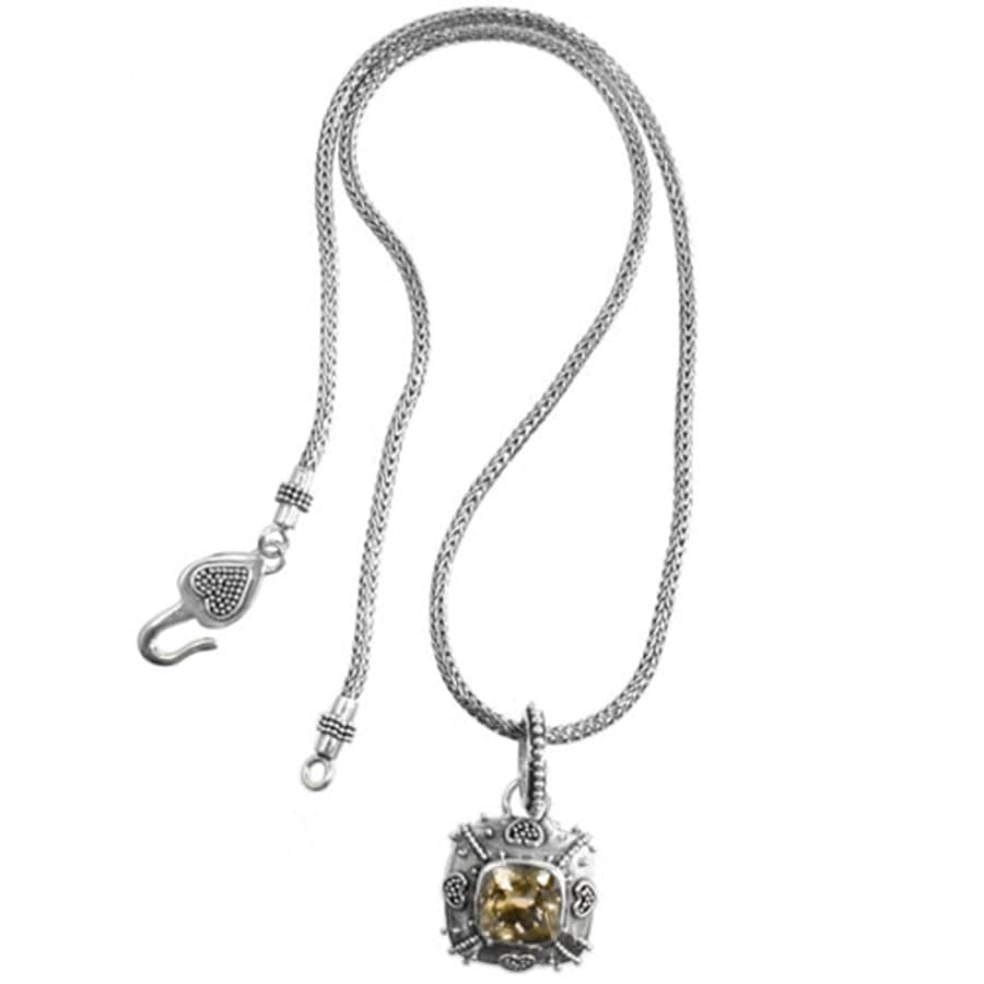 Bali Citrine Java Necklace – Handmade Bohemian Beaded Jewelry for Women | Perfect for Boho Fashion, Beach Vacations & Spiritual Healing