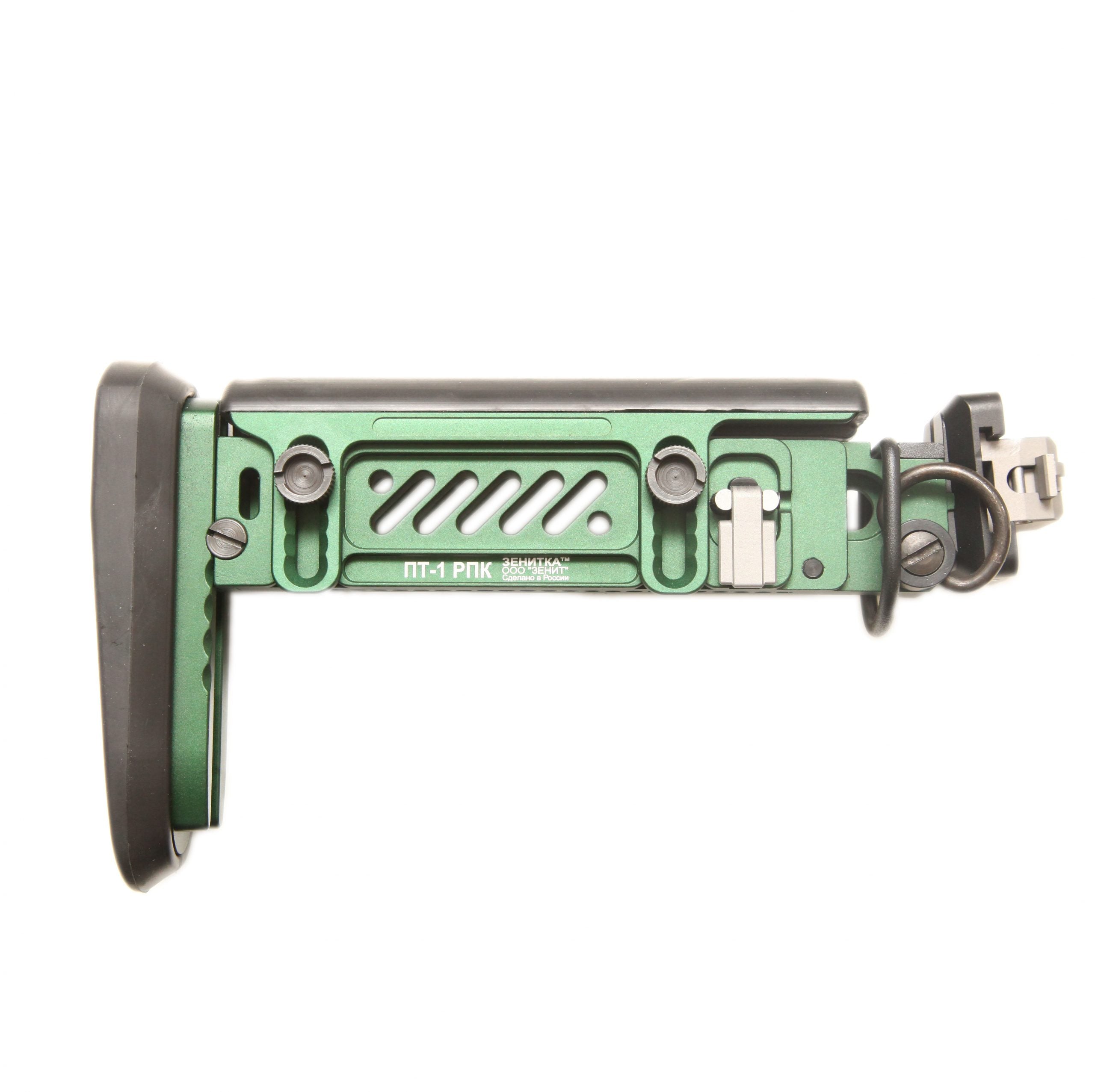ZenitCo PT-1 Adjustable Rifle Stock - Lightweight & Durable for AK & AR Platforms - Perfect for Tactical Shooting & Hunting