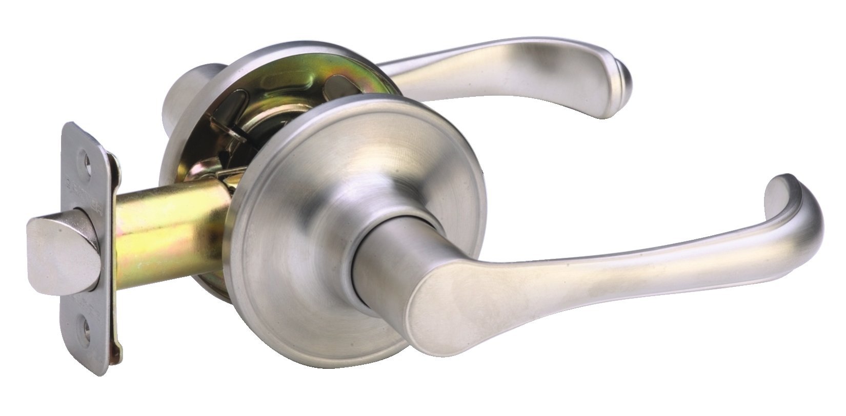 Schlage Dexter J10TOR630 Torino Hall and Closet Lever - Satin Stainless Steel Door Handle for Bedroom, Bathroom & Interior Doors | Durable & Stylish Home Hardware