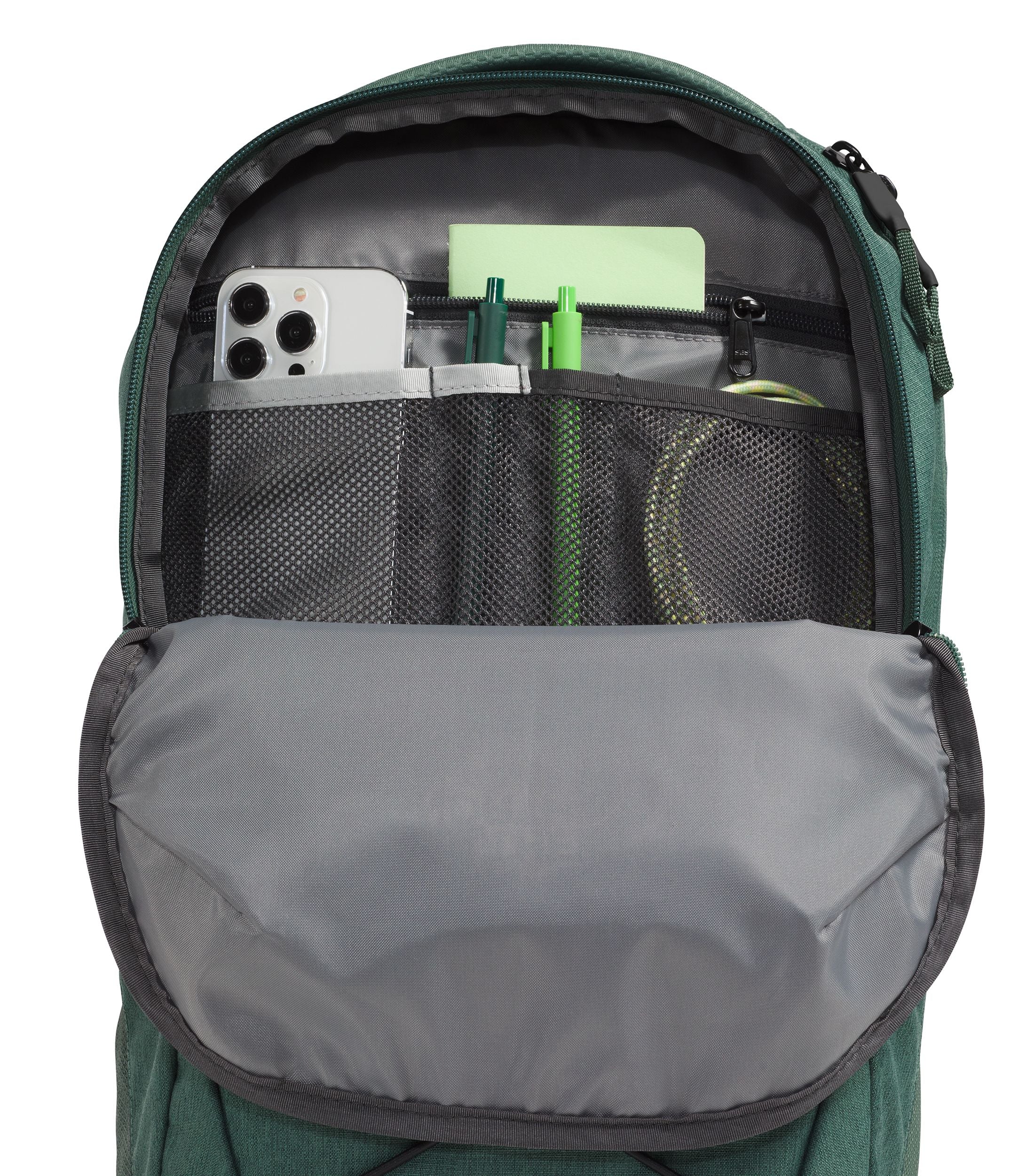 The North Face Jester Backpack - Durable School & Travel Backpack for Men & Women - Water-Resistant Laptop Backpack with USB Port - Perfect for College, Hiking & Commuting