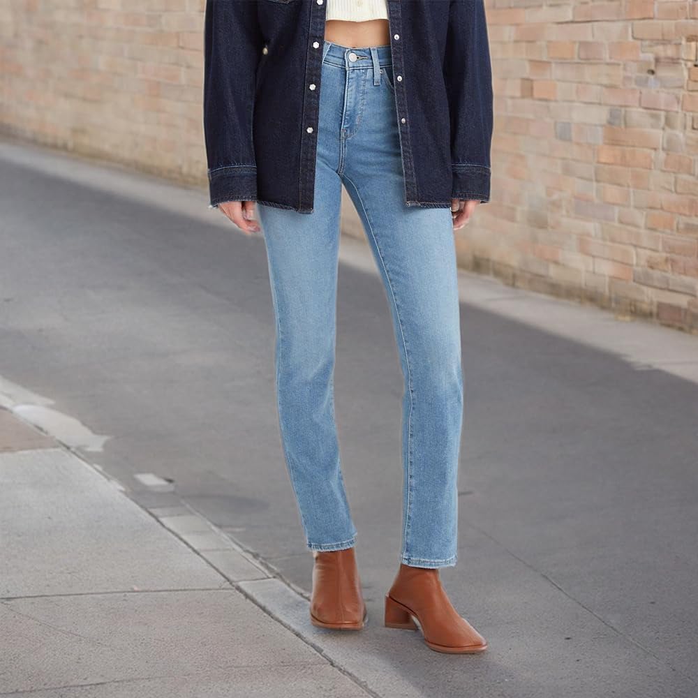 Levi's Women's 312 Shaping Slim Jeans - High Waist Stretch Denim Pants for Everyday Comfort | Perfect for Work, Casual Outings & Date Nights