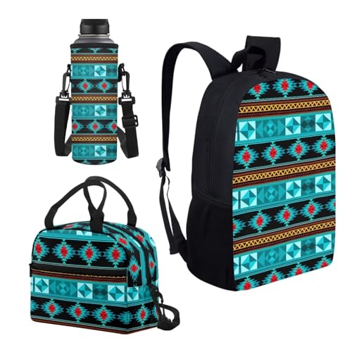 Blue Aztec Western
